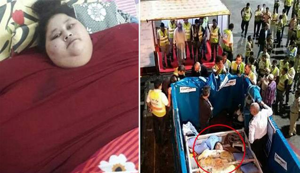 Weighing 500 kg: World’s heaviest woman from Egypt lands in Mumbai for treatment