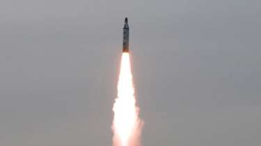North Korea ‘conducts ballistic missile test’