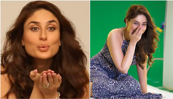 Kareena Kapoor Khan is excited about her TV debut and the making of her brand campaign is a proof. Watch video