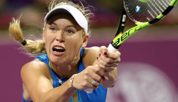 Caroline Wozniacki Starts Dubai Championships With Win