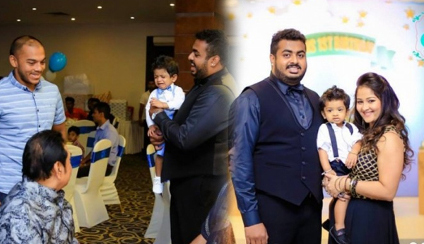 Mahinda in Birthday Party organized by an Actress