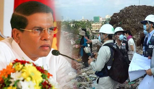 Report on Meethotamulla Garbage Disaster  to President