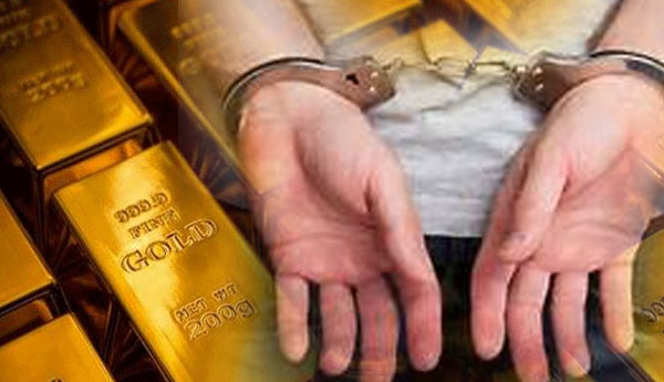 Gold & Alcohol  Smuggler Nabbed By Customs At BIA