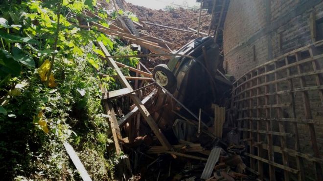 Many Feared Dead in Indonesia Landslide