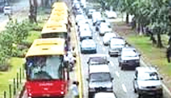Separate Lane For Buses Within 3  Months Approved