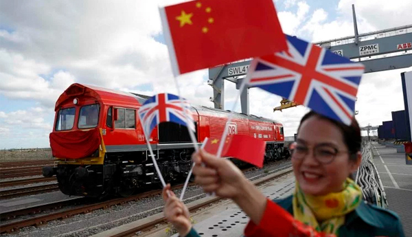 First Direct Train from Britain to China Sets off on 7,500-mile Journey