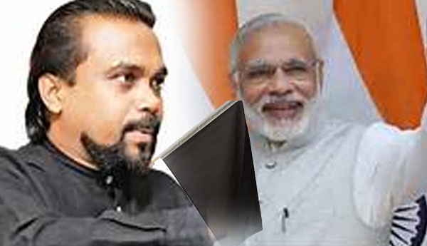 Black Flags to Indian PM Narendra Modi  – Wimal