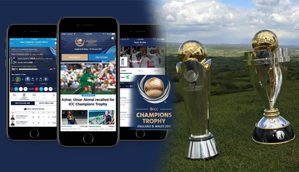 ICC Launches New Mobile app Ahead of Champions Trophy 2017