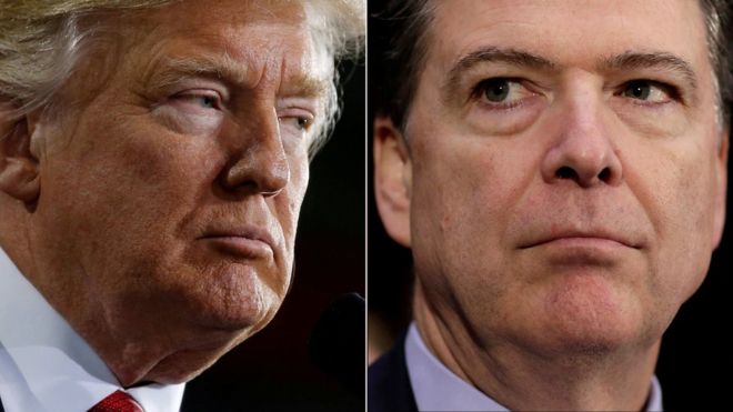 Trump Accuses Comey of Lying to Congress