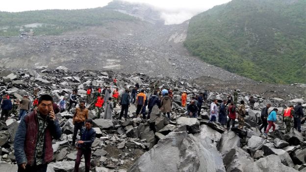 China Landslide Leaves 120 Missing in Sichuan