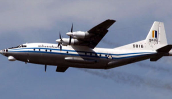 Missing Myanmar Military Plane Debris  Found in Sea