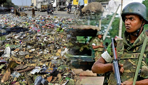 Army Won’t Collect Garbage