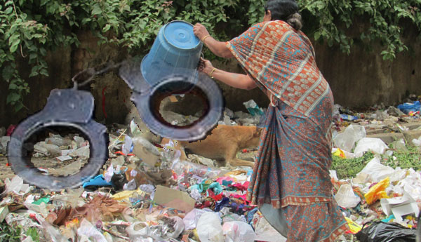 Action Against Those Dumping Garbage….