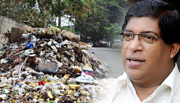 Ravi Wants Garbage Piles in Colombo be Cleared Within 4 Days