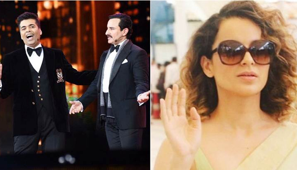 Karan Johar on Kangana Ranaut jibe at IIFA: I got carried away in the moment and I regret that
