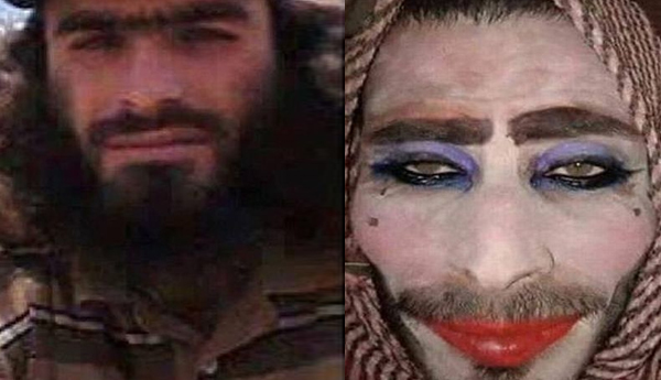 ISIS fighters dress up as women with makeup, wigs and padded bras to avoid capture – but forget one vital detail