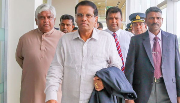 President Arrived in Srilanka on Completion of official  Bangaladesh Visit