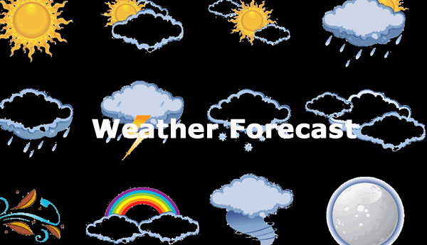 Weather Forecast For 8th January 2018