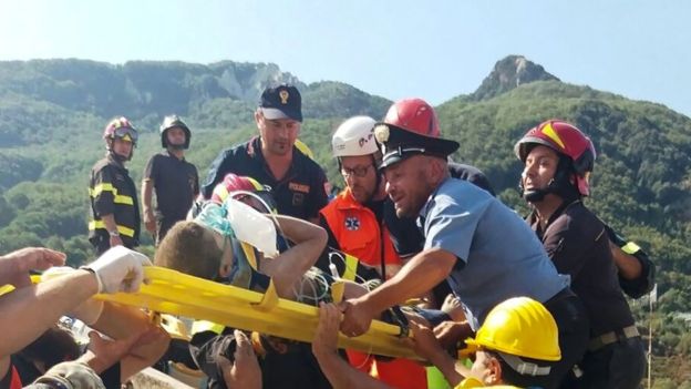 Ischia Earthquake: Last of Three Brothers Freed From Rubble