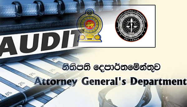 Audit Act Before Attorney-General’s Dept.