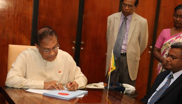 Speaker Signed LG  Election Bill