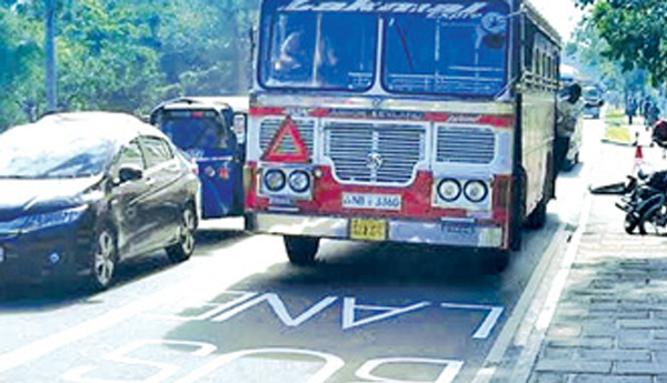Introduction of Priority bus lanes from Aug. 15