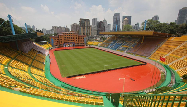 Luck Struck After Chinese Stadium Painted in Gold
