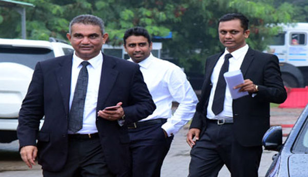 Arjun Aloysius  Arrived at the Presidential Commission 