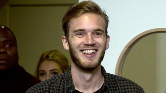 YouTube Star Pewdiepie Makes Racial Slur