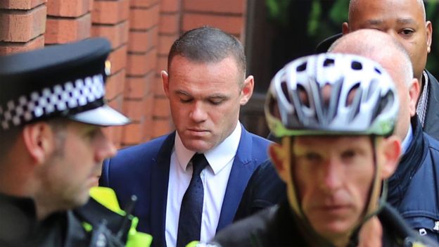 Wayne Rooney banned after admitting drink-driving