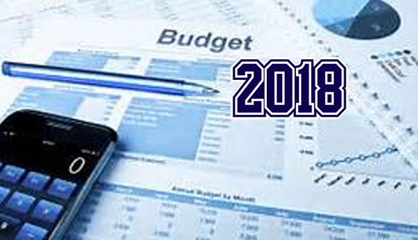 Budget 2018 in Parliament on 9th  November