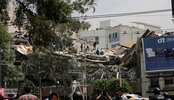 Mexico Earthquake: Children Killed At Collapsed Primary School