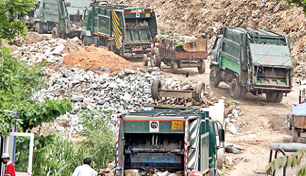 Dumping  of Garbage in Puttalam From 2020