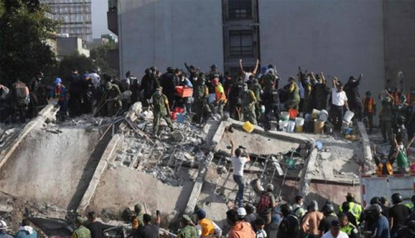 Mexico: Huge earthquake topples buildings, killing more than 200