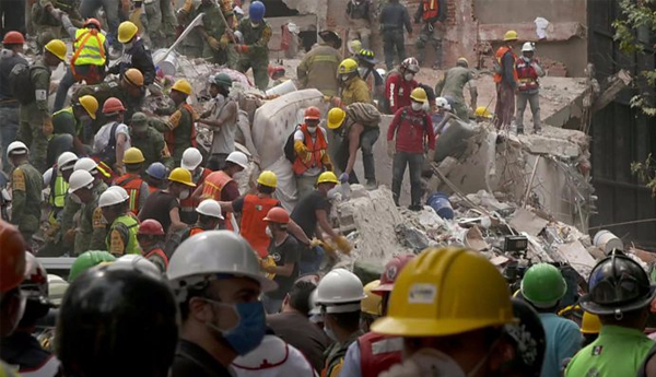 Mexico Earthquake: Death Toll Rises As Search For Survivors Goes On