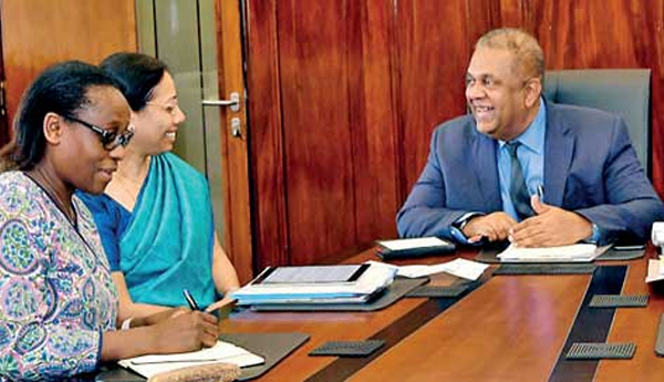  World Bank Representative Met FM Srilanka Yesterday