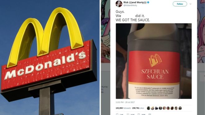 Mcdonald’s Rick And Morty Szechuan Sauce Stunt Backfires