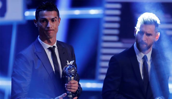 Cristiano Ronaldo Wins FIFA ‘The Best’ Men’s Player Of The Year Award, Zinedine Zidane Named Coach Of The Year