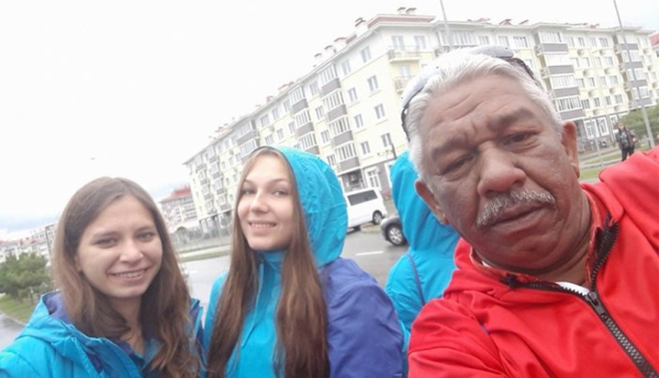 65 year Old man represented SL in Russian National Youth Conference?