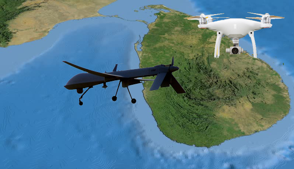 UAV with Drone Camera pose  Security Threat to Srilanka?