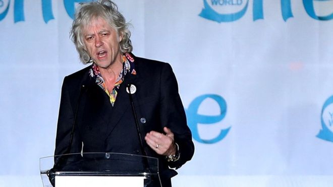 Geldof Returns Dublin Honour In Protest Over Aung San Suu Kyi