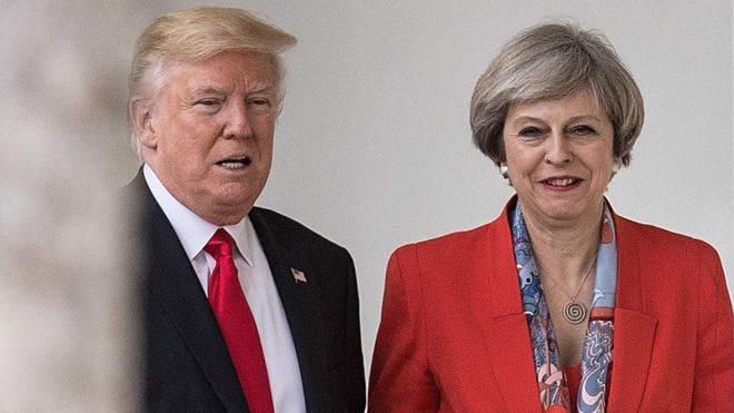 Trump Hits Out At UK PM Theresa May After Far-Right Video Tweets