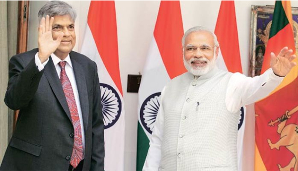 Srilanka PM  Meets Indian President and Prime Minister