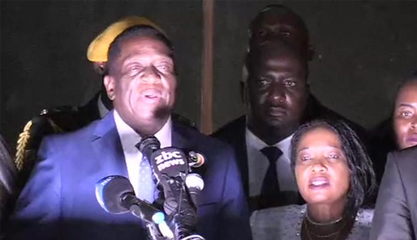 Zimbabwe’s Mnangagwa Promises Jobs In ‘New Democracy’