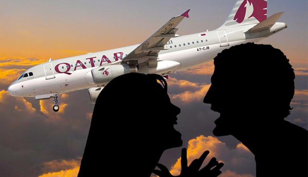 Fight between cheating husband and angry wife forces Bali bound flight to land in Chennai