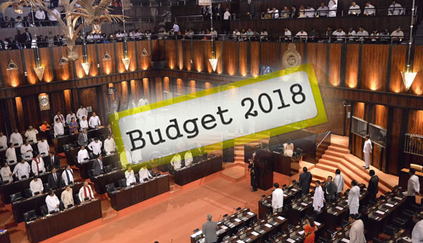 2018 Budget Speech Begin (UPDATE)