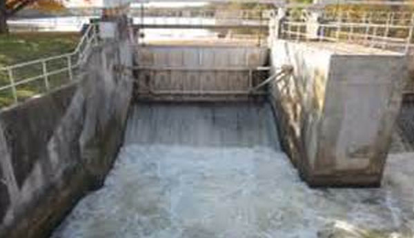 Spill Gates of Kukuleganga Reservoir Opened