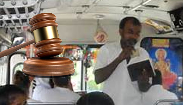Action Against Private Bus Employees Not Wearing Uniform