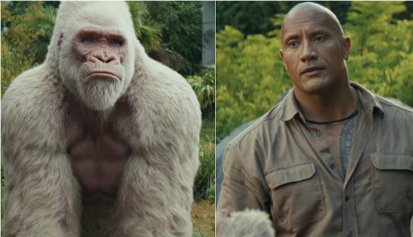 Watch Rampage Trailer: Dwayne Johnson Tries To Save The World Once Again