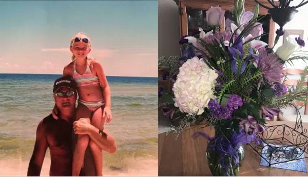 Dad Sends Daughter Birthday Flowers And Message Years After His Death